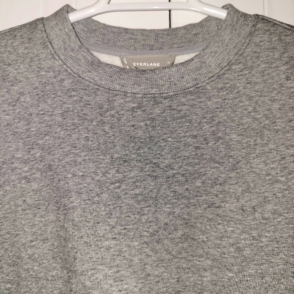 Everlane Gray,Basic Sweatshirt,Made With Recycled… - image 5